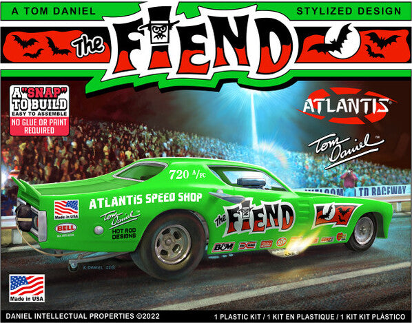 1/32 Scale Snap Tom Daniel Fiend Funny Car
