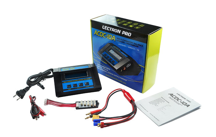 ACDC-10A 1S-6S 80W 10A Multi Chemistry Chrger
