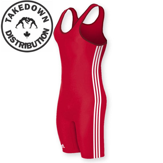 Adidas Singlet Mens Singlet Red-White - Takedown Distribution