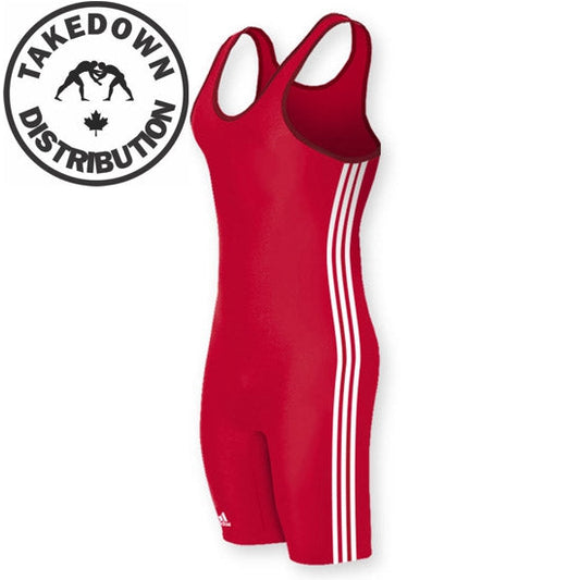 Adidas Singlet Mens Singlet Red-White - Takedown Distribution