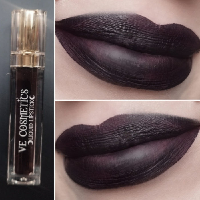 Aether - Liquid Satin Lipstick in Deep Indigo Violet
