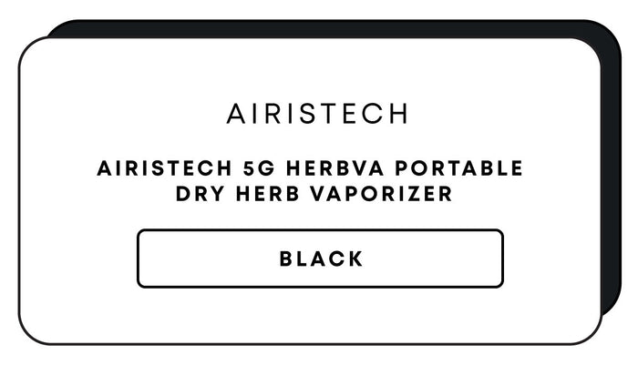 Airistech 5G Herbva Portable Vaporizer | Black-Image 1