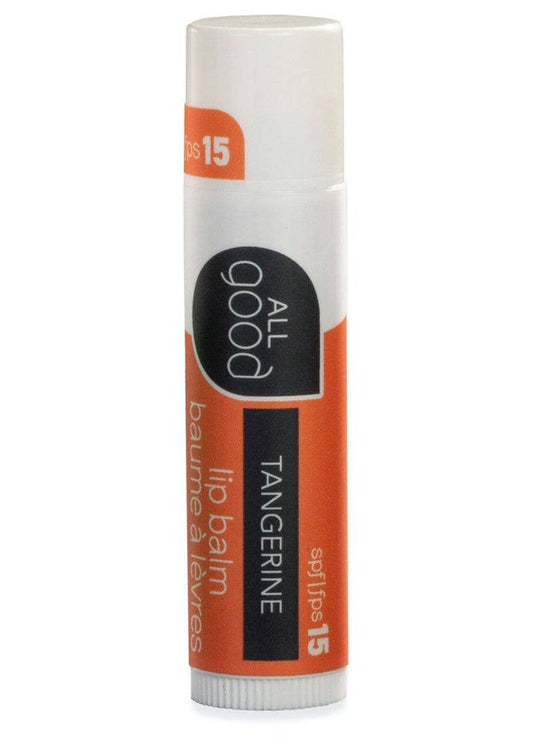 All Good Body Care - Tangerine SPF15 Lip Balm -