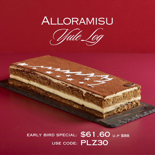Alloramisu Yule log