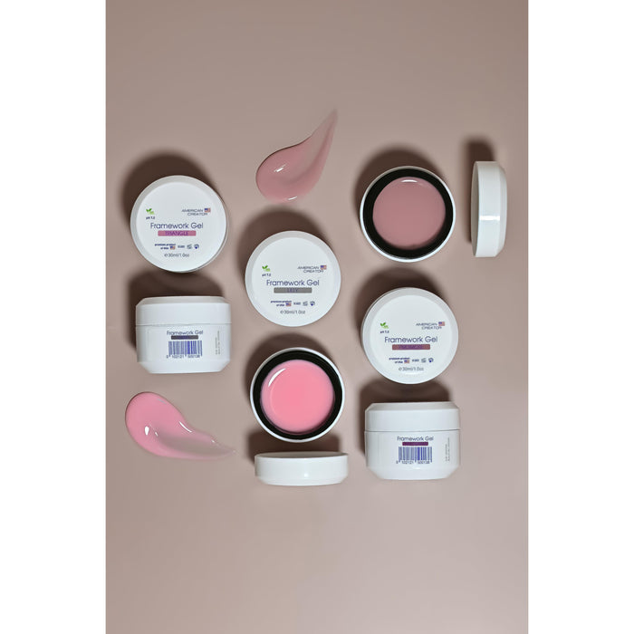 American Creator Framework Gel - ALMONDINE-Extension Gels-American Creator-Gel Essentialz