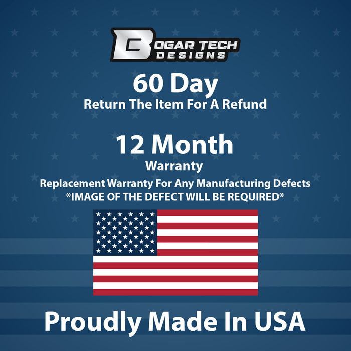 Quarter Window American Flag Vinyl Decal Stickers Fits Kia Carnival 2022 - 2025 - Bogar Tech Designs