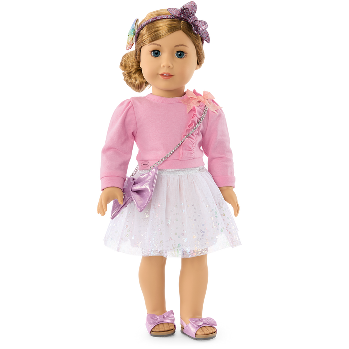 American Girl® Pastel Party Top for 18-inch Dolls