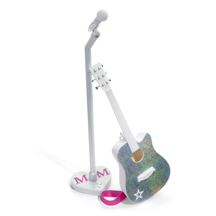 American Girl® x Megan Moroney Guitar & Mic Stand for 18-inch Dolls