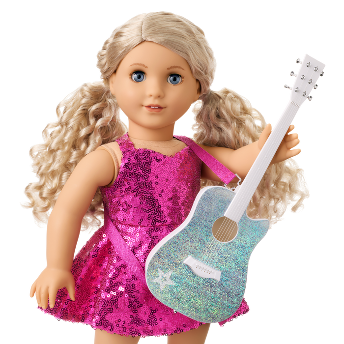 American Girl® x Megan Moroney Guitar & Mic Stand for 18-inch Dolls