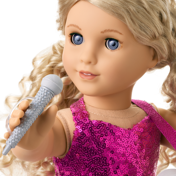 American Girl® x Megan Moroney Guitar & Mic Stand for 18-inch Dolls