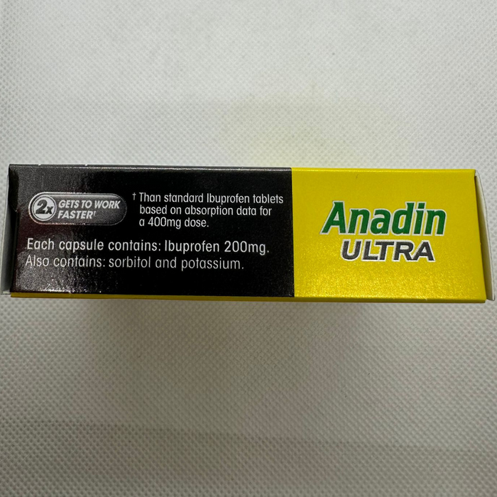 Anadin Ultra 200mg Ibuprofen