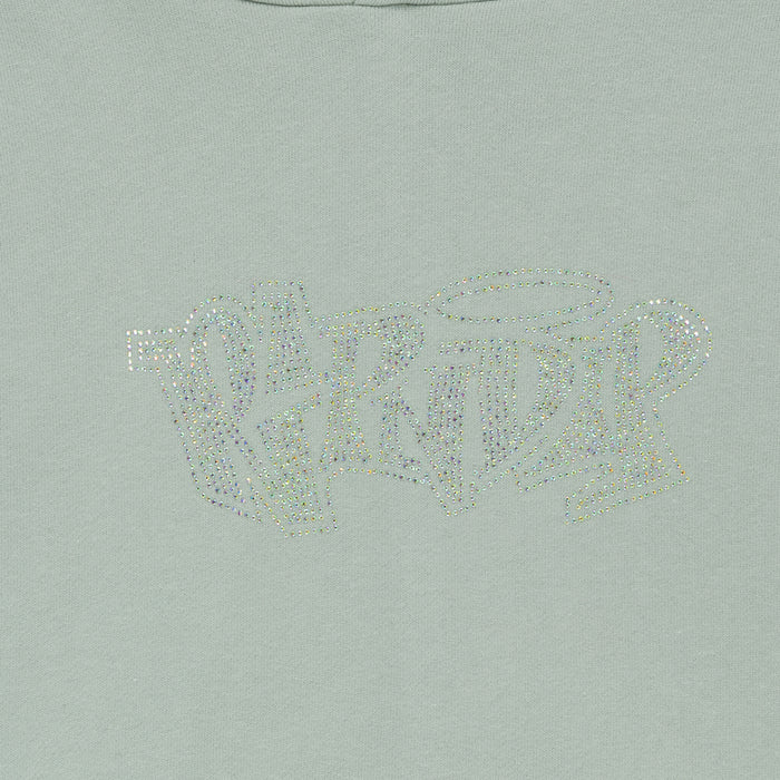 RIPNDIP Angels Cropped Hoodie (Sage Grey)