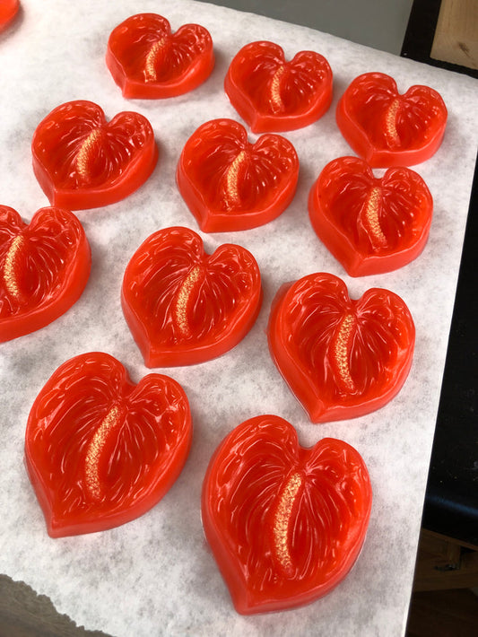 Anthurium Flower Soap