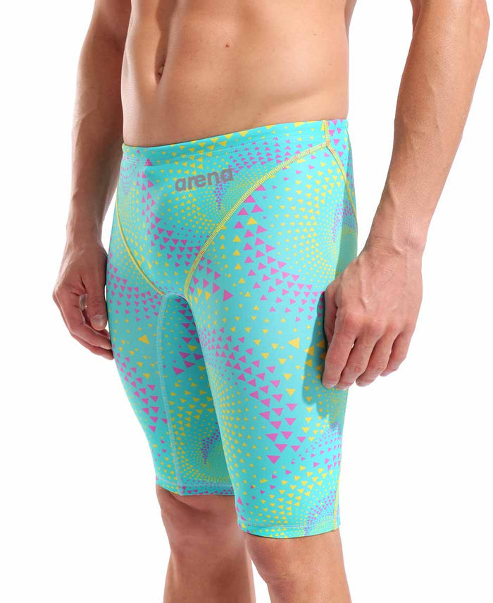 Arena men's Powerskin ST Next Ltd Edition jammer in Fireflow Seaglass, featuring a sleek, high-performance swimwear design.