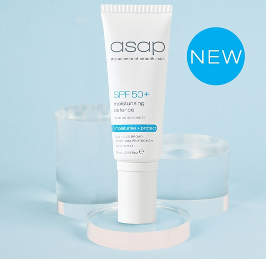 ASAP Skincare skin care ASAP Moisturising Defense SPF50 **Top Seller**