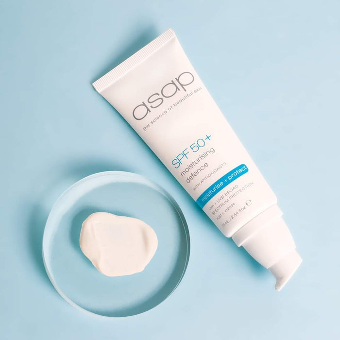 ASAP Skincare skin care ASAP Moisturising Defense SPF50 **Top Seller**