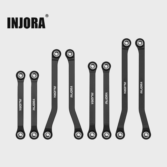 ASC32-04BK INJORA Aluminum High Clearance Chassis Links for 1/32 Redcat Ascent-32