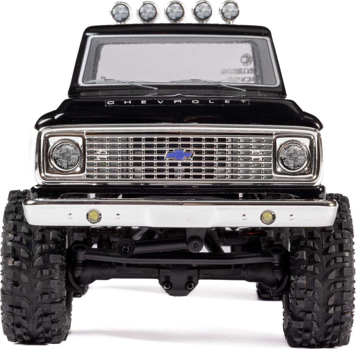 1/24 SCX24 1967-1972 Chevrolet C10 4WD Truck RTR, Black