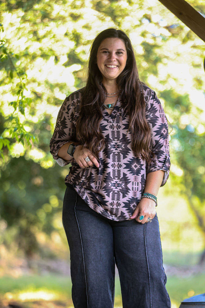 Aztec Shadow Top