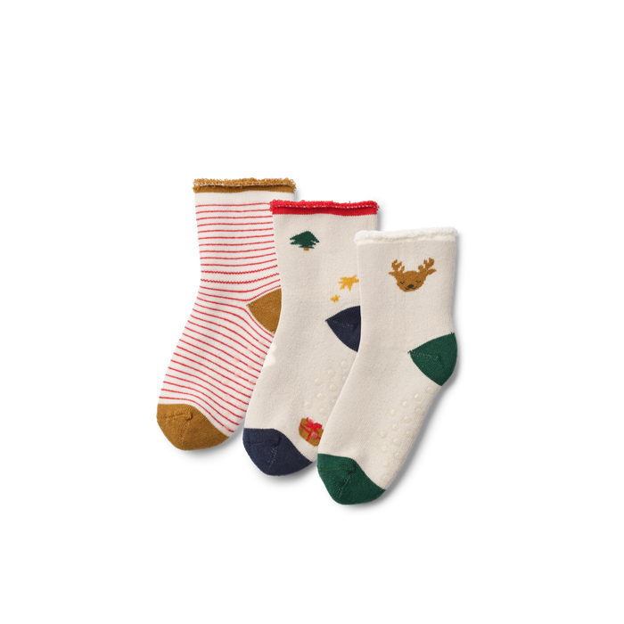 Liewood - Baby Socks - Eloy - Holiday/Sandy