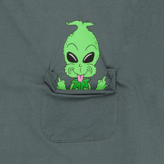RIPNDIP Bah Humbug Pocket Tee (Charcoal)