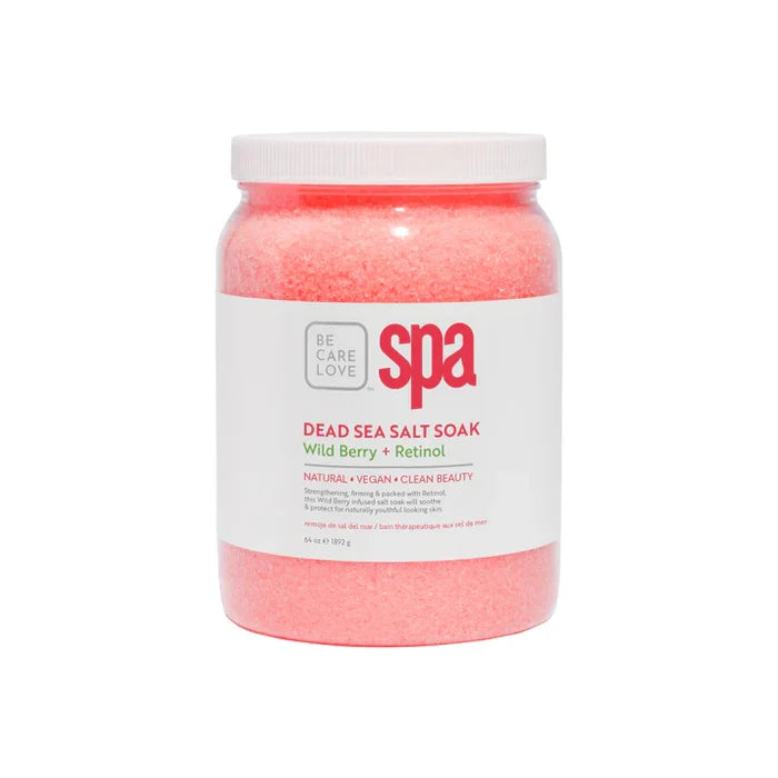 BCL Spa Pedicure Organic Dead Sea Salt - Wild Berry + Retinol