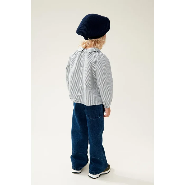 Liewood - Beret Hat - Borg - Classic Navy - Lifestyle Cut 2