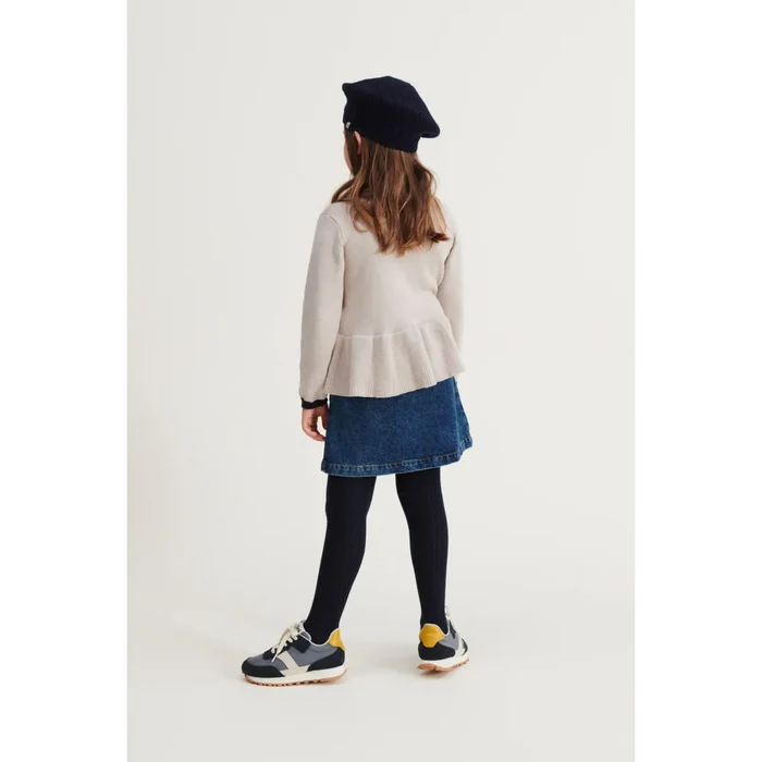 Liewood - Beret Hat - Borg - Classic Navy - Lifestyle Cut 3