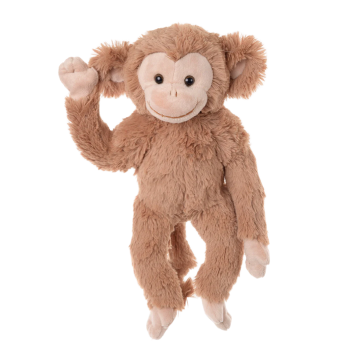 Bukowski plush monkey, Bernard monkey plush, soft stuffed monkey toy, long-limbed plush animal, Swedish plush toys, monkey cuddle toy, heirloom stuffed animal, Bukowski toys, kids monkey plush, safe plush for toddlers