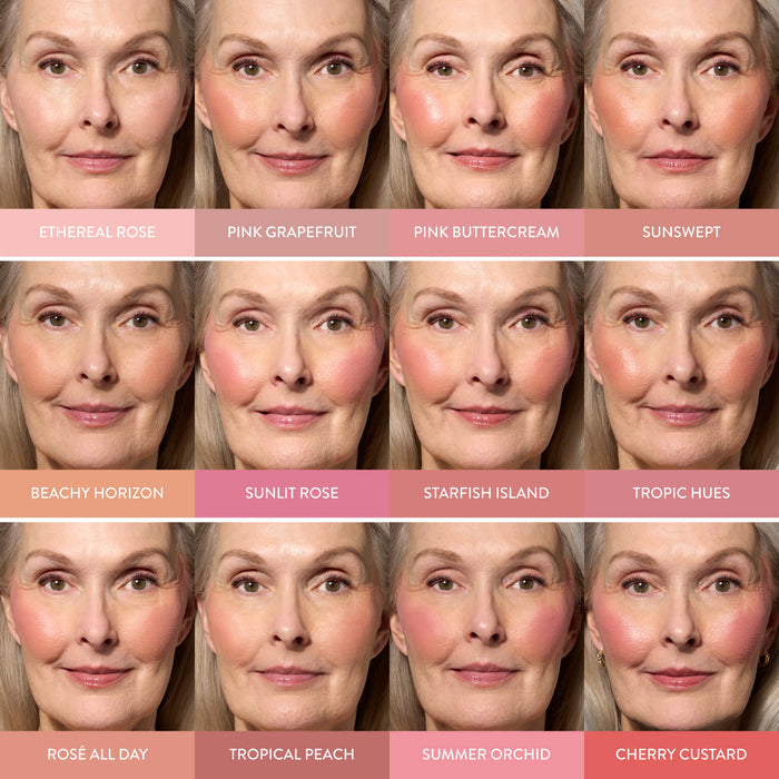 Blush-n-Brighten Full Face Model Grid - light