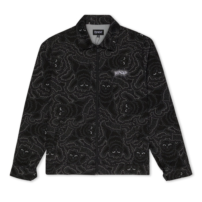 RIPNDIP Big Pussy Energy Work Jacket (Black)
