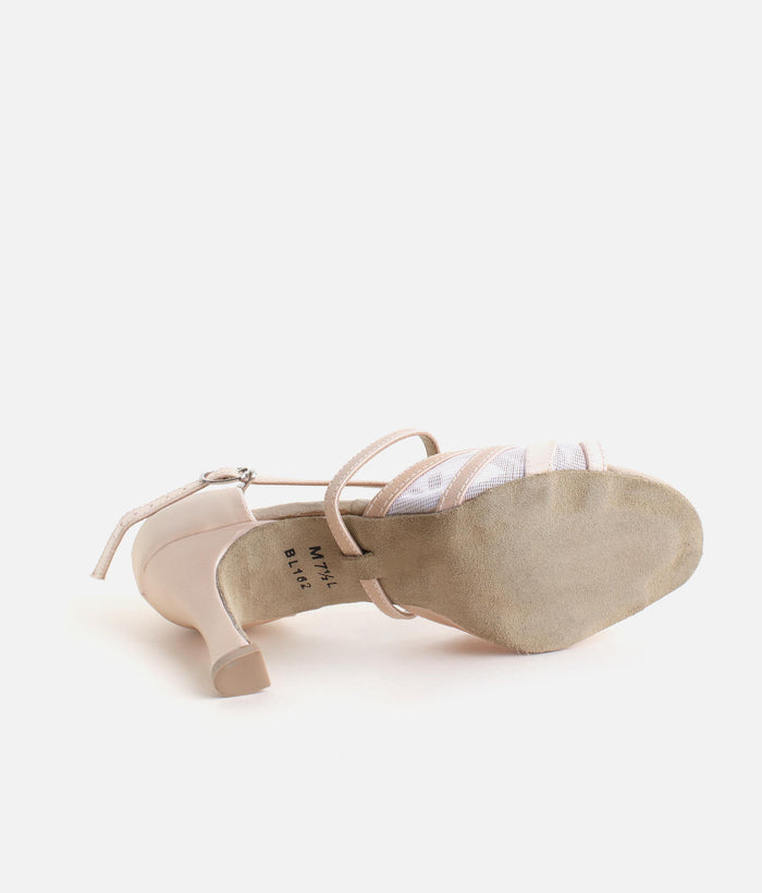 Satin Dance Shoes, Ballroom Dancing Shoes - BL162
