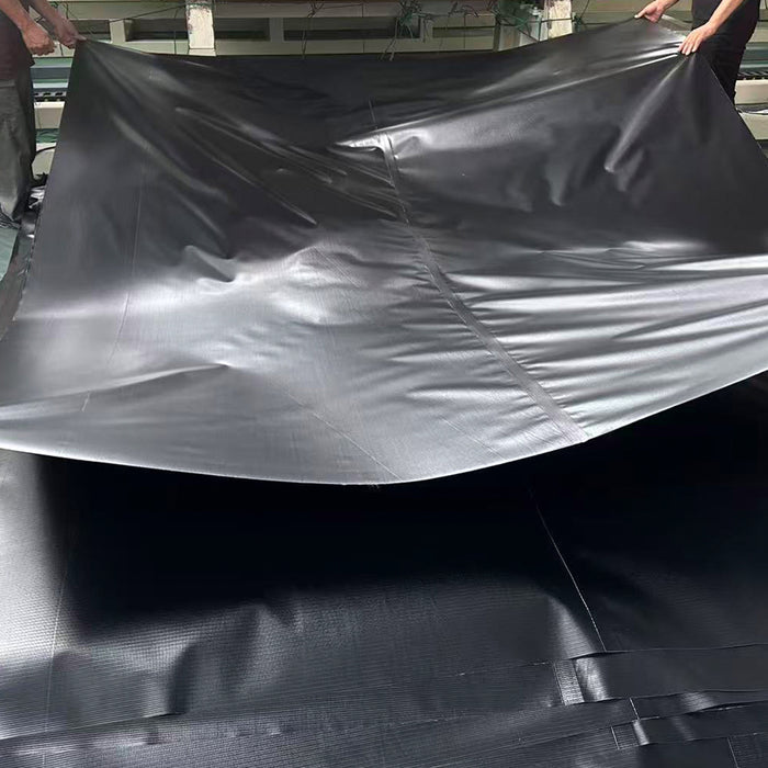 Black PVC 450gsm Pond Liner 6m x 6m Waterproof Pond Membrane Pet and Pond Supply