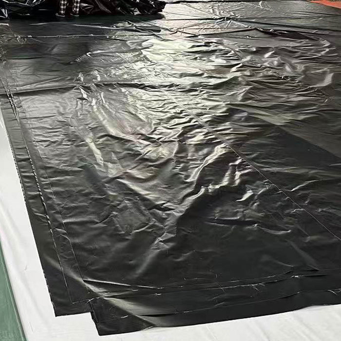 Black PVC 450gsm Pond Liner 8m x 8m Waterproof Pond Membrane Pet and Pond Supply