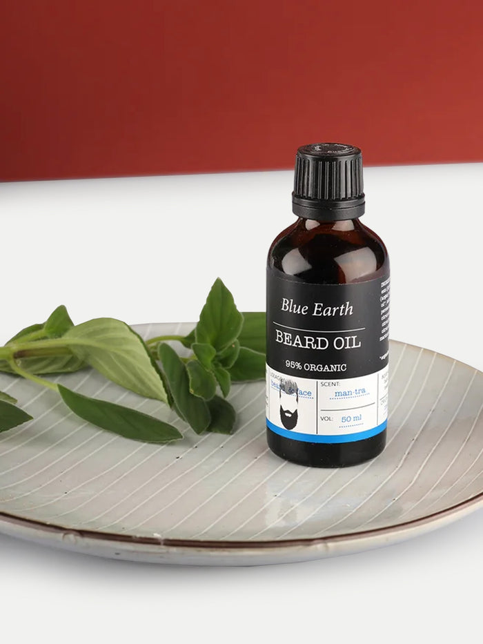 Blue Earth Beard Oil | Man-tra-Image 1