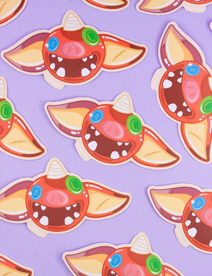 Bokoblin mask vinyl sticker