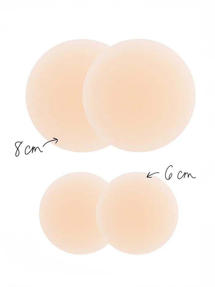 Boob-eez® x Natural Life Deluxe Duo Nipple Cover - Light-view 3