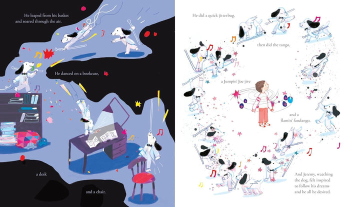 Book - Dog Who Danced On The Moon - Spread 1