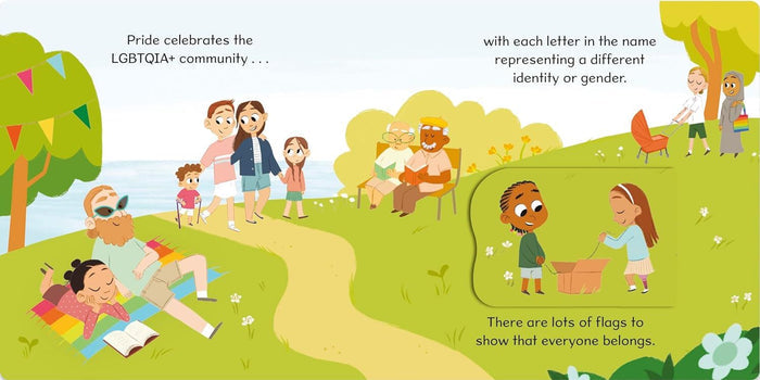 Book -  First Festivals: Pride - Spread 1