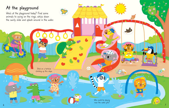 Book - First Sticker Book - Summer - Spread 4