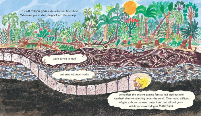 Book - Green: The Story Of Plant Life On Our Planet - Spread 3