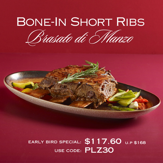 Brasato di Manzo – Bone-In Short Ribs