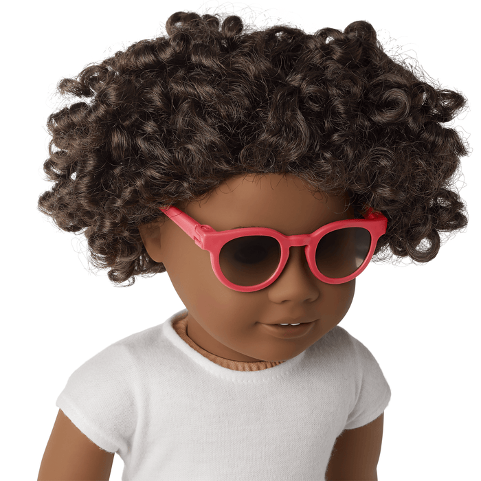 Bright Red Sunglasses for 18-inch Dolls