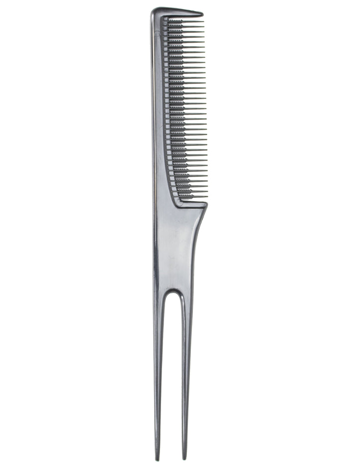 black (1 dozen) / plastic pik/lift comb / 8"