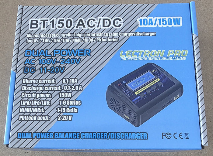 BT150 AC/DC Dual Power Balance Charger/Discharger