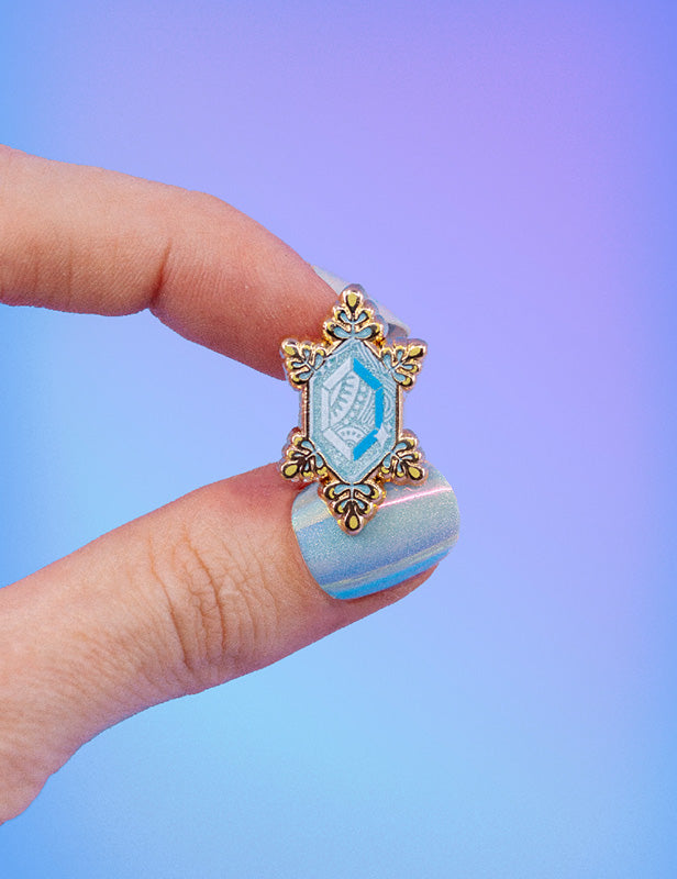 Bubbul Gem enamel Pin