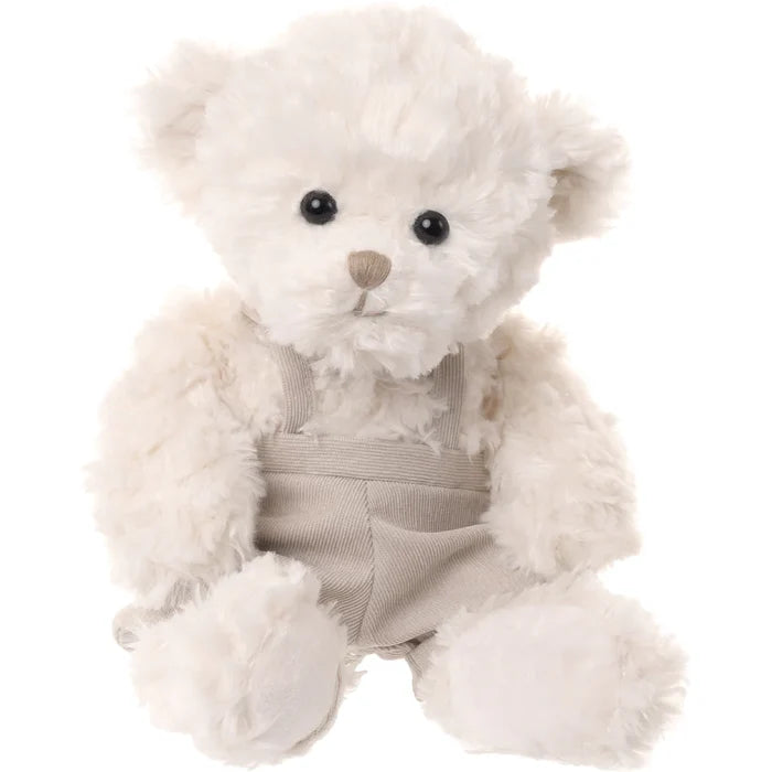 Bukowski Wyatt teddy bear, baby’s first teddy bear, soft plush bear for babies, 14 inch teddy bear, baby boy gift bear, ultra-soft baby bear, Bukowski baby plush, baby companion bear, bedtime teddy for toddlers, grow-with-me stuffed animal