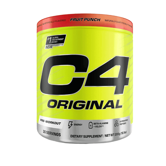 C4 Original Pre Workout Powder Fruit Punch Flavor – 30 Servings - Beauty Tribe