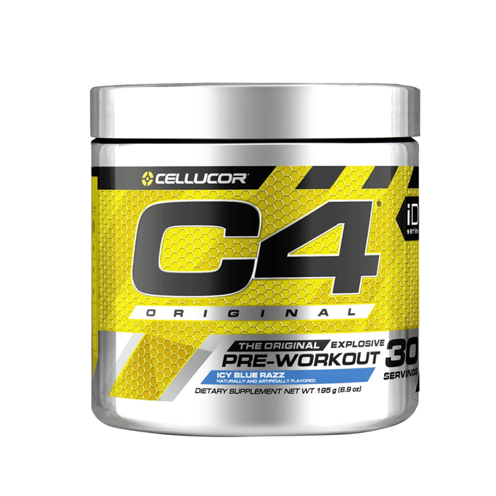 C4 Original Pre Workout Powder Icy Blue Razz Flavor – 30 Servings - Beauty Tribe