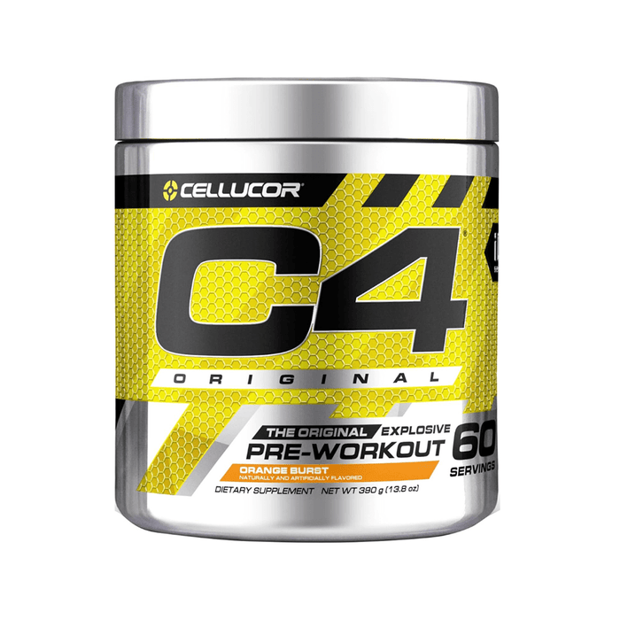 C4 Original Pre Workout Powder Orange Burst Flavor – 50 Servings - Beauty Tribe